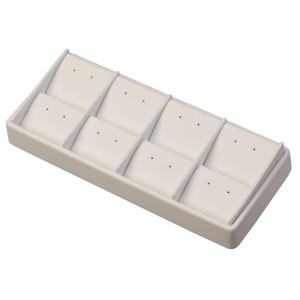 8-Pair Stackable Stud or Drop Earring Trays, 8.5" L x 3.5" W