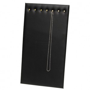 7-Hook Necklace Easels in Onyx, 7.63" L x 14.13" W