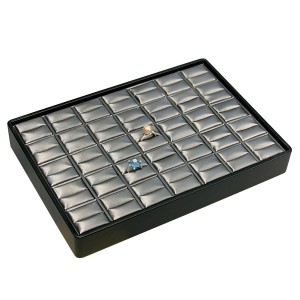 35-Slot Stackable Ring Trays, 12" L x 8.75" W