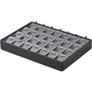 28-Compartment Stackable Pendant Trays w/Barbs, 9" L x 7.25" W