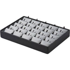 25-Pair Stud Earring Stackable Trays