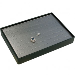 56-Slot Stackable Ring Trays, 12" L x 8.75" W