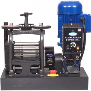  "Ultra Series Power Mills"  130mm Single Combo Electric Rolling Mill Made in USA by Pepetools 189.20.EL-120V"