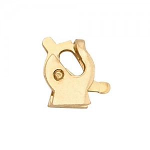 14k Yellow Gold Safety Catch