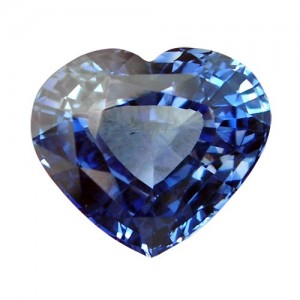 Heart Shape Synthetic Sapphire