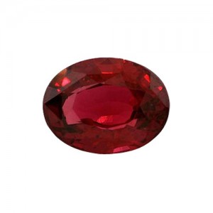 Oval Synthetic Ruby