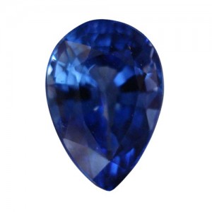 Pear Shape Synthetic Sapphire