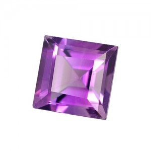 Square Synthetic Amethyst