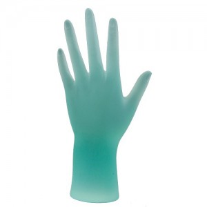 Frosted Acrylic Hand Forms in Green