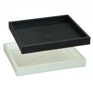 Deluxe Extra-High Utility Trays, 14.75" L x 8.25" W