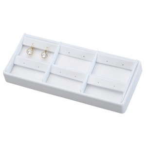 6-Pair Stackable Drop Earring Trays, 8.5" L x 3.5" W