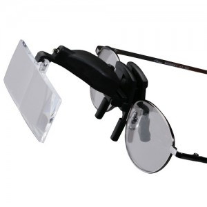 3-In-1 Clip-On Magnifier w/ LED