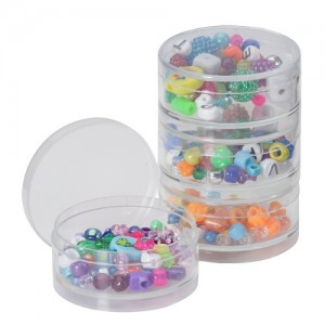 Stackable Boxes- 2.65" Round Pack-of-4Pcs