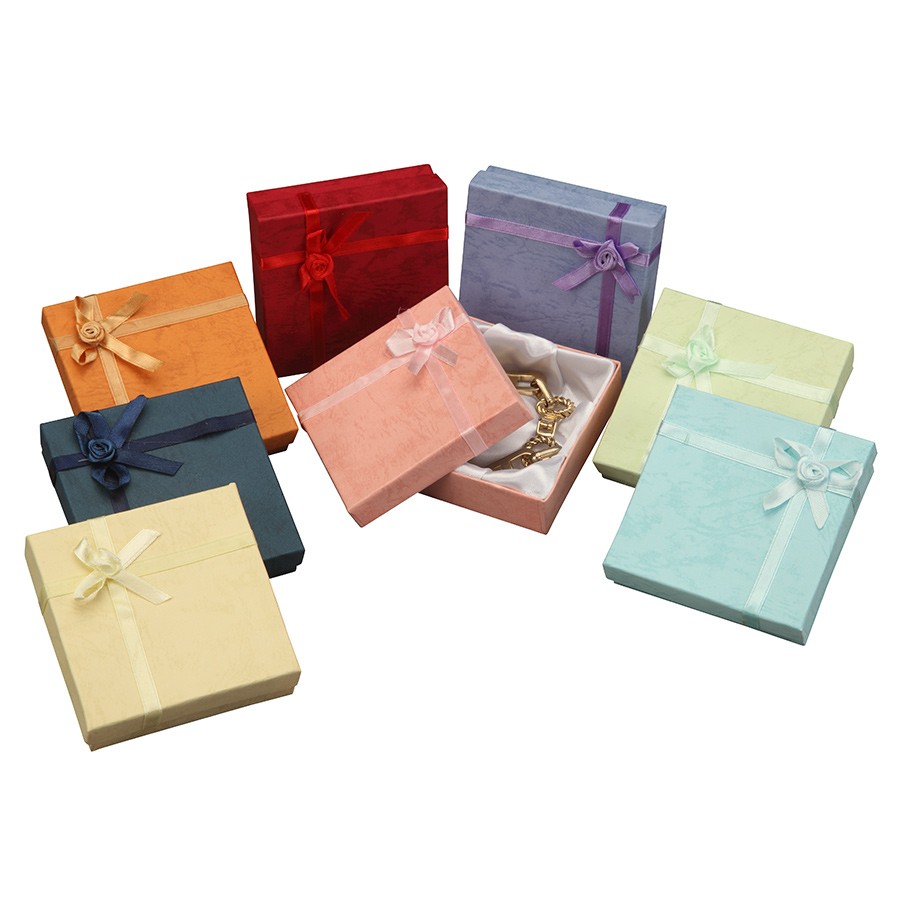 A&A Jewelry Supply - Ribbon Collection Floral Detail Gift Box in ...