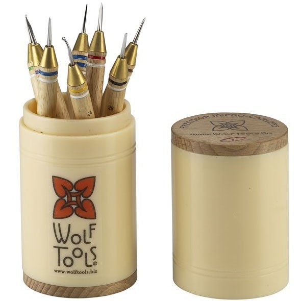A&A Jewelry Supply - Wolf Tools Precision Wax Carving Tool Set 8 pc
