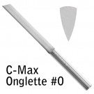 GRS 022-625 C-Max Carbide Graver Onglette #0