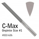 GRS 022-626 C-Max Carbide Graver Onglette #1