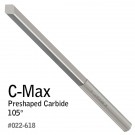 GRS 022-618 C-Max Carbide Graver V-Point 105°