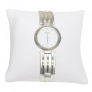 5 x 5 Inch Bangle or Watch Pillows in Pearl, 5" L x 5" W