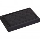 18-Clip Stackable Ring Trays in Obsidian, 9" L x 5.5" W