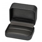"Vogue" Double (2) Ring Box in Brushed Palladium