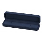 "Opulent" Bracelet Box in Navy Blue Microsuede
