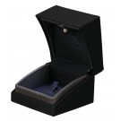 "Lumina Luxe" Ring Clip Box in Brushed Black/Palladium