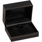 "Designer" Ring + Earring Set Set Box in Onyx & Jet (2-Pc. Packer)