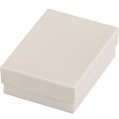 Cotton Filled White Box - C. 3 1/4" x 2 1/4" x 1"