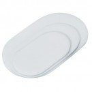 5" Oval Presentation Pad in Pearl