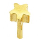 Yellow Stars Ear Piercing Studs/Clasps by Caflon