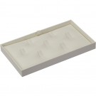 7-Clip Configurable Inner Ring Trays in Ivory, 8.13" L x 4.63" W