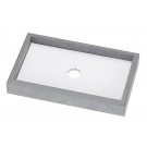Configurable Outer Trays for 1 Inner Tray in Gainsboro (Tray Only), 9" L x 5.5" W