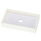 Configurable Outer Trays for 1 Inner Tray in Ivory (Tray Only), 9" L x 5.5" W