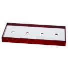 Configurable Outer Trays for 4 Inner Trays in Mahogany (Tray Only), 19.25" L x 8.75" W