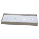 Configurable Outer Trays for 4 Inner Trays in Paradiso (Tray Only), 19.25" L x 8.75" W
