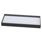 Configurable Outer Trays for 4 Inner Trays in Palladium (Tray Only), 19.25" L x 8.75" W