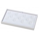 11-Ring Clip Configurable Inner Trays in Vienna White, 8.13" L x 4.63" W