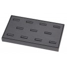 11-Slot Configurable Inner Ring Trays in Carbon Black, 8.13" L x 4.63" W