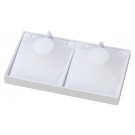 2-Neck Form Configurable Inner Trays in Vienna White, 8.13" L x 4.63" W