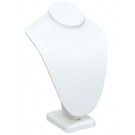 Tall Standing Jewelry Set Bust Displays in Pearl, 7.5" L x 5.13" W