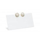 3-Pair Earring or Pendant Easels in Pearl, 7.5" L x 2.5" H