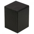 6-Piece Square Block Riser Sets in Onyx, 6.13" L x 6.13" W x 1.25 to 6.25" H
