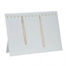 15-Hook Necklace Easels in Pearl, 15" L x 12" W