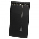 7-Hook Necklace Easels in Onyx, 7.63" L x 14.13" W