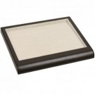 23-Slot Curved-Front Ring Trays in Sandstone & Umber, 9.5" L x 7.5" W