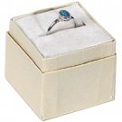 Economy Collection Square Ring Slot Box in Assorted Pastels