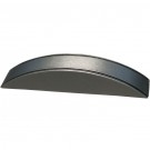 Low-Profile Bracelet Domes in Steel Gray & Onyx, 8.13" L x 1.63" W