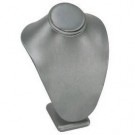 Standing Bust Displays in Steel Gray, 5" L x 4.13" W