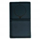 2-Neck Form Stackable Necklace Trays in Black, 15.88" L x 9.5" W